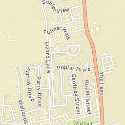 Whitburn Street Map