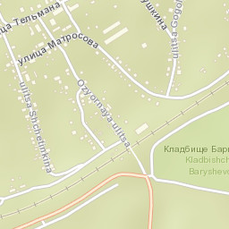 Baryshevo Street Map