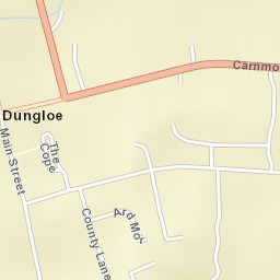 Dungloe Street Map