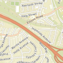 37 Ravensworth Road, Gateshead, Tyne and Wear Street Map