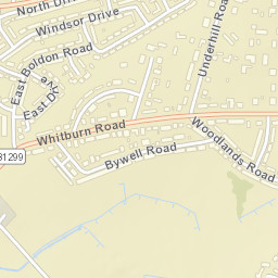 South Tyneside Street Map