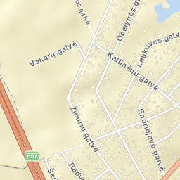 Sargėnai Street Map