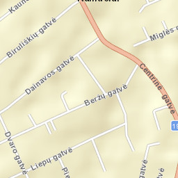 Ramučiai Street Map