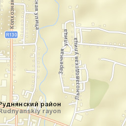 Rudnya Street Map