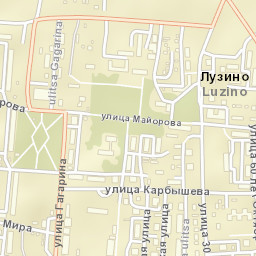 Luzino Street Map