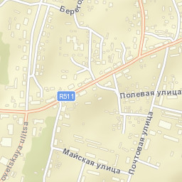 Krasnoznamensk Street Map