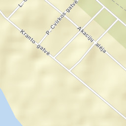 Kulautuva Street Map