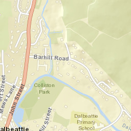 32 Mill Street, Dalbeattie, Dumfries and Galloway Street Map