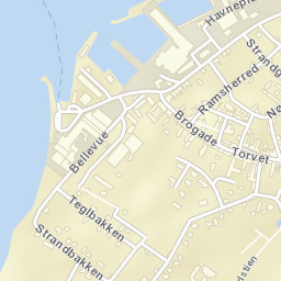 Rudkøbing Street Map