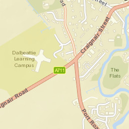 Craignair Road, Dalbeattie, Dumfries and Galloway DG5, UK Street Map