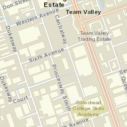 190 Kingsway South, Team Valley Trading Estate, Gateshead, Ty Street Map