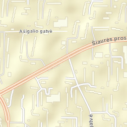 Eiguliai Street Map