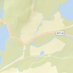 B7043, Stranraer, Dumfries and Galloway Street Map