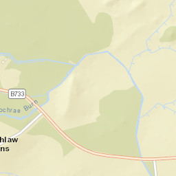 B733, Newton Stewart, Dumfries and Galloway DG8, UK Street Map