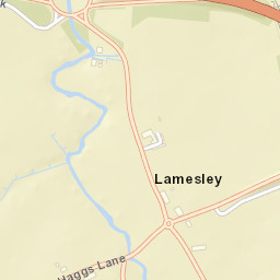 Lamesley Street Map