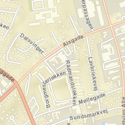 Sønderborg Kommune Street Map