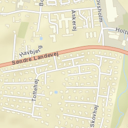 Høruphav Street Map