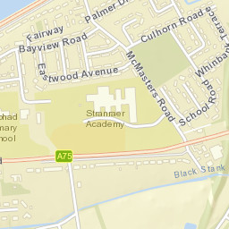 116 London Road, Stranraer, Dumfries and Galloway DG9 8BZ, UK Street Map