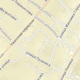 Nizhneudinsk Street Map