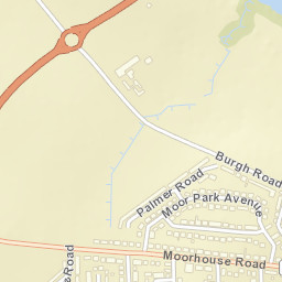 152 Moorhouse Road, Carlisle, Cumbria CA2 Street Map