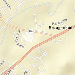 Broughshane Street Map
