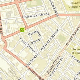 2-9 Victoria Place, Carlisle, Cumbria, UK Street Map