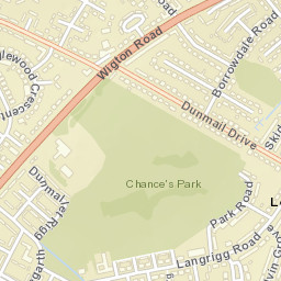 30 Borrowdale Road, Carlisle, Cumbria Street Map