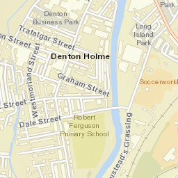 Denton Holme Street Map