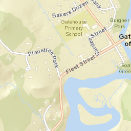 High St, Gatehouse of Fleet, Dumfries and Galloway DG7, UK Street Map