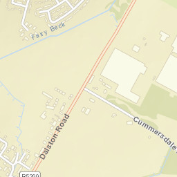 Dalston Road, Carlisle, Cumbria CA2, UK Street Map