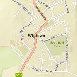 1 Lightlands Terrace, Wigtown, Dumfries and Galloway DG8, UK Street Map