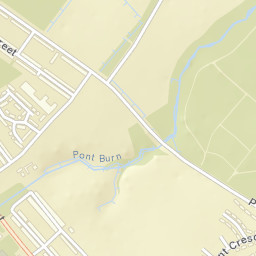 Pont Ln, Consett, County Durham DH8, UK Street Map