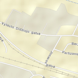 Kaišiadorys Street Map