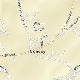 Convoy Street Map