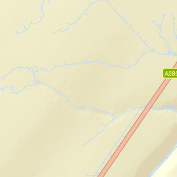 A686, Northumberland, UK Street Map