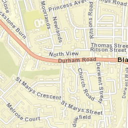 23 Durham Road, Blackhill, Consett, County Durham DH8 8RT, UK Street Map