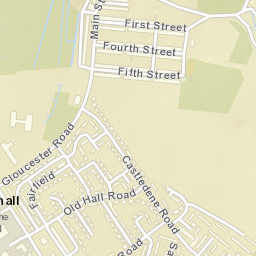 42 Old Hall Road, Consett, County Durham DH8, UK Street Map