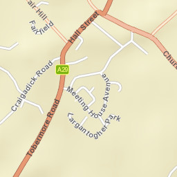 Maghera Street Map