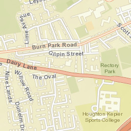 40 Lime Avenue, Houghton le Spring, Tyne and Wear Street Map