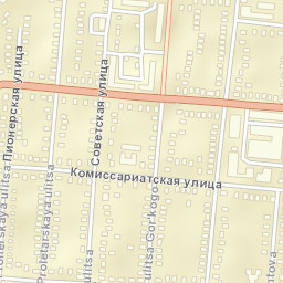 Alatyr’ Street Map