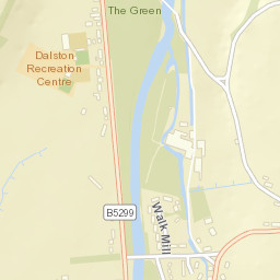 20-23 The Green, Dalston, Carlisle, Cumbria Street Map