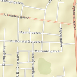 Garliava Street Map