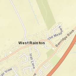 West Rainton Street Map