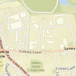 Hetton-Le-Hole Street Map