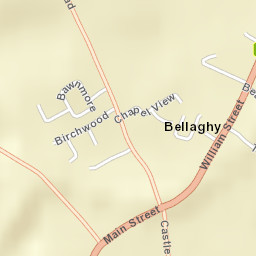 Bellaghy Street Map