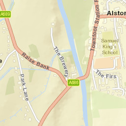 Alston Street Map