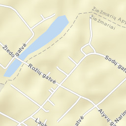 Žiežmariai Street Map