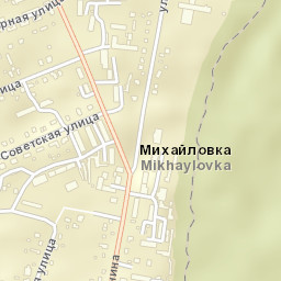Mikhaylovka Street Map