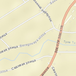 Yarkovo Street Map