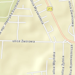 Władysławowo Street Map